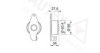 AUTEX 641797 Tensioner Pulley, timing belt